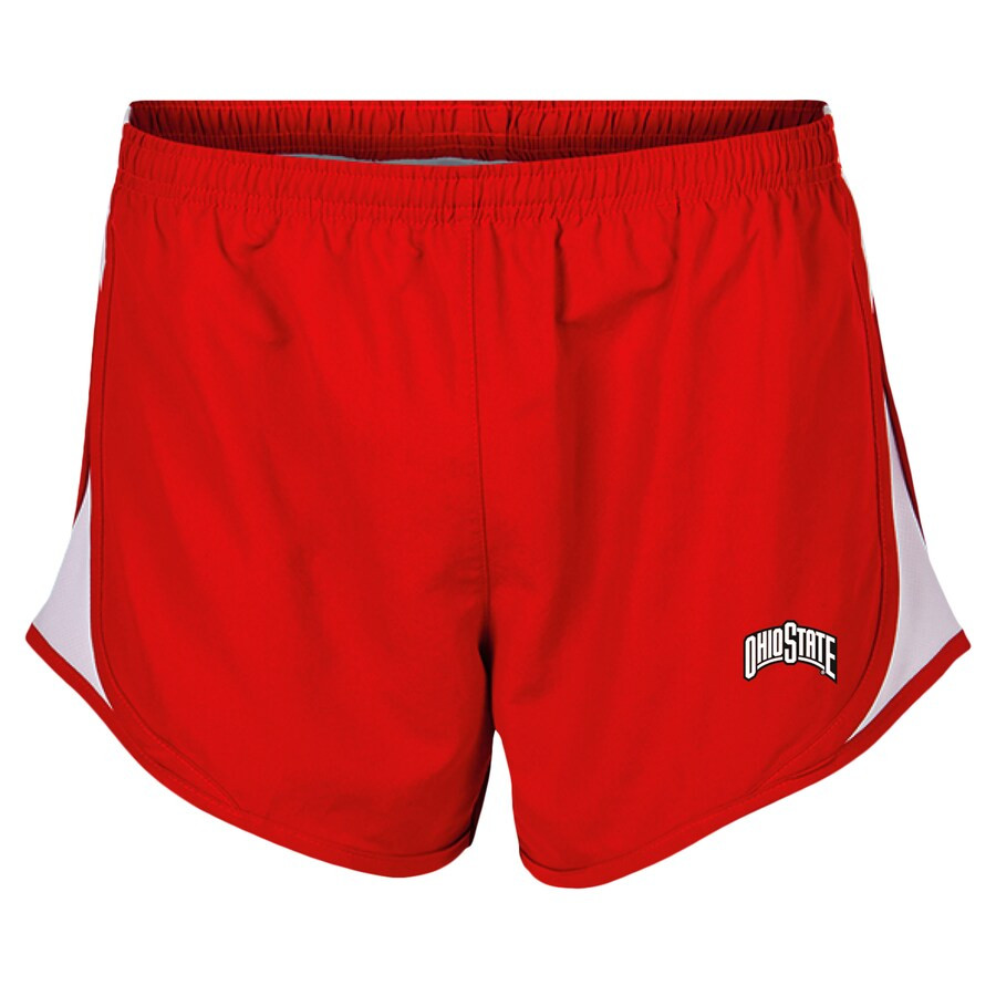 Ohio State Buckeyes Boxercraft Women's Essential Lined Athletic Shorts -  Scarlet | Fanatics
