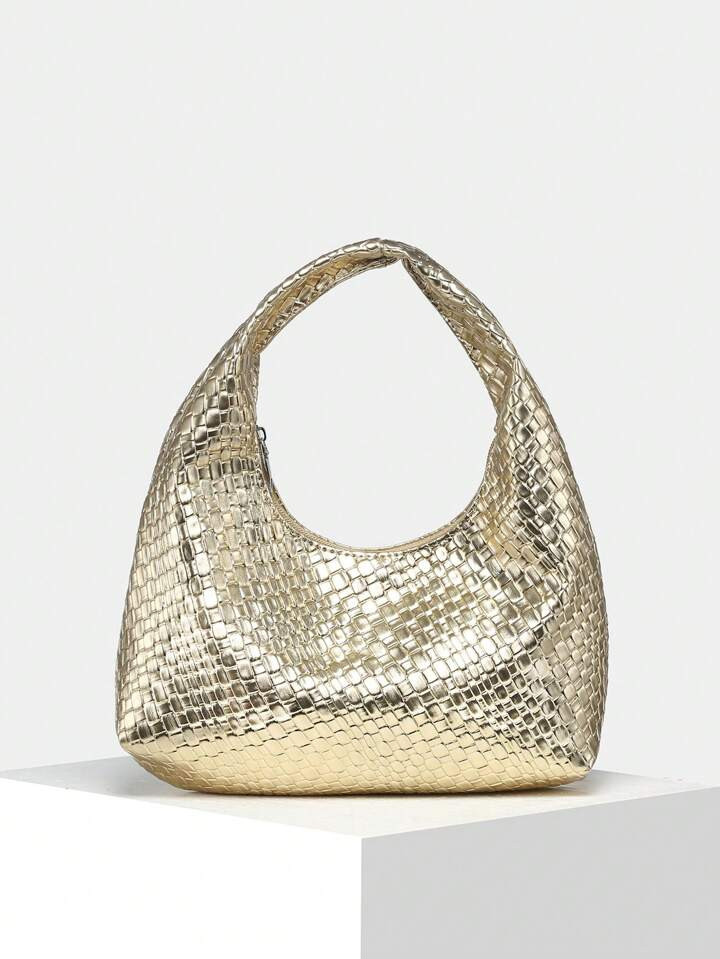 Fashionable Large Capacity Tote Bag,Vintage PU Crossbody Bag For School,Travel,Shopping,Dating,Gi... | SHEIN