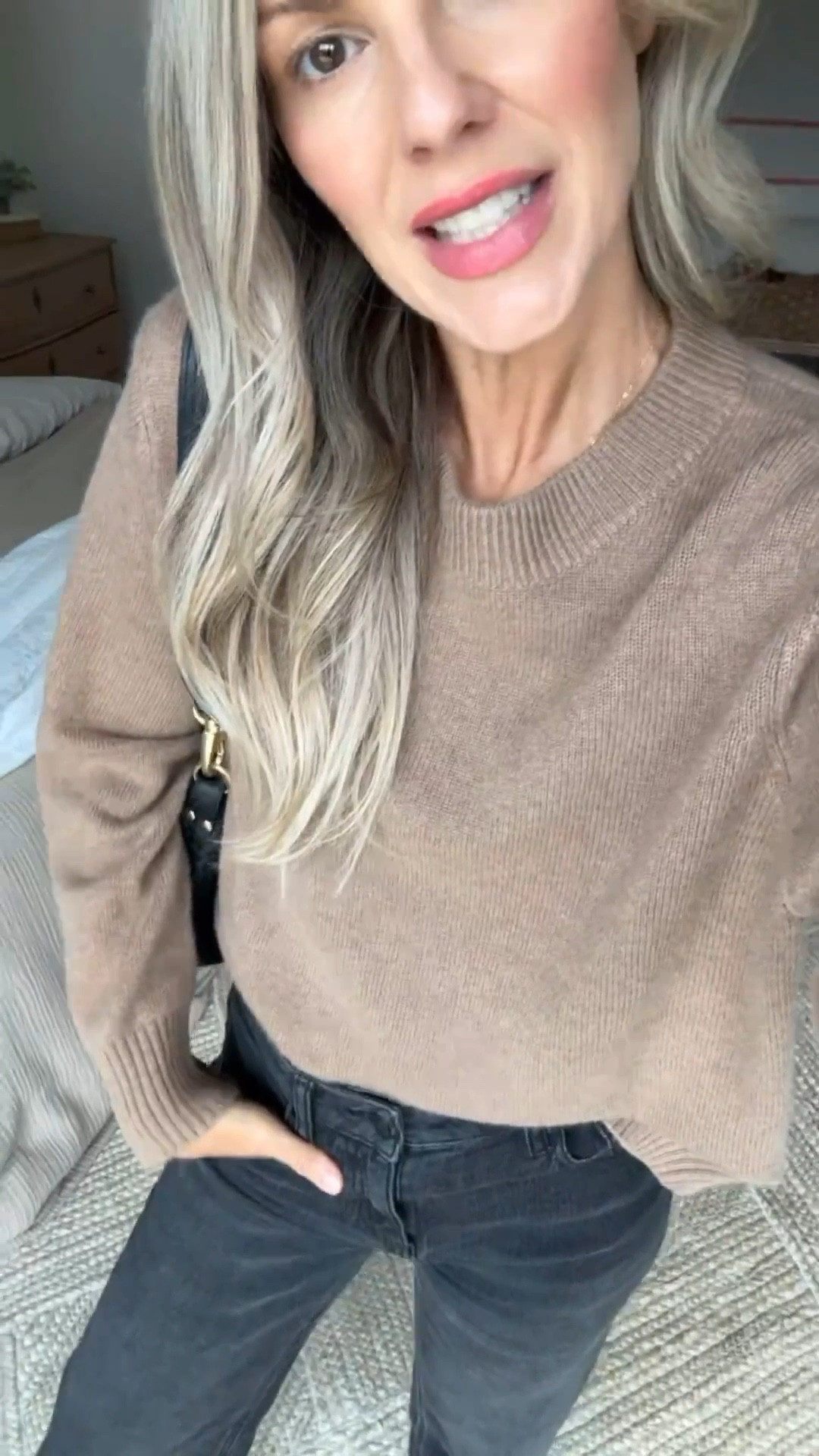 This is the BEST cashmere sweater for winter! Quince has cashmere that would normally cost double or triple for incredible prices! And it’s truly the softest best quality cash I’ve ever felt. 

#LTKFindsUnder100 #LTKootd #LTKSeasonal