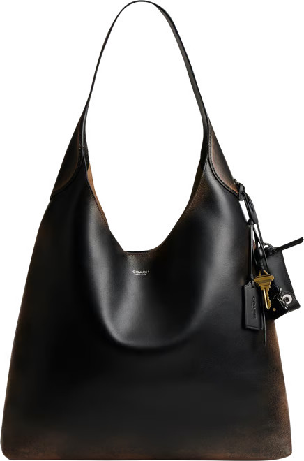 COACH Brooklyn Large Leather Shoulder Bag 39 - Macy's | Macy's