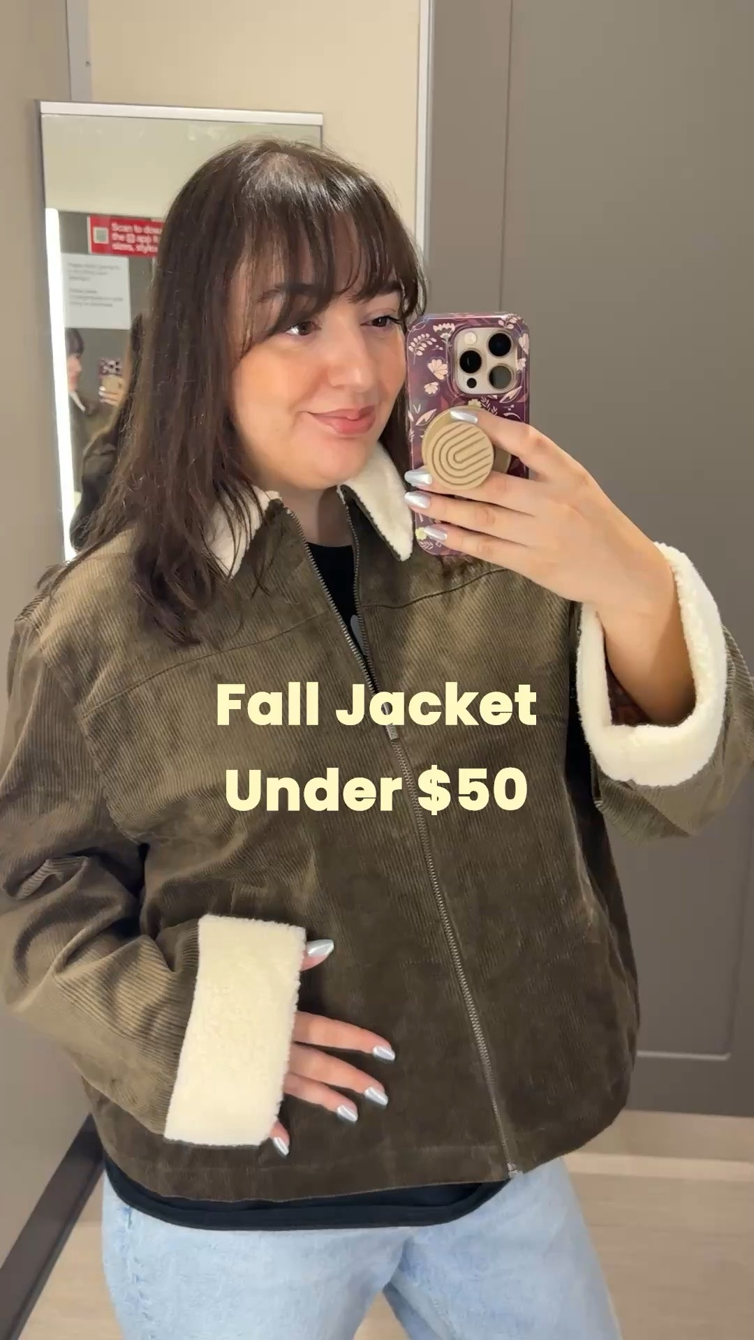 This jacket made me do a double take! The perfect corduroy jacket for chilly fall days! If you want an oversized fit I would recommend sizing up! 
Should I try on more of @delias at target?

#LTKSeasonal #LTKMidsize #LTKootd