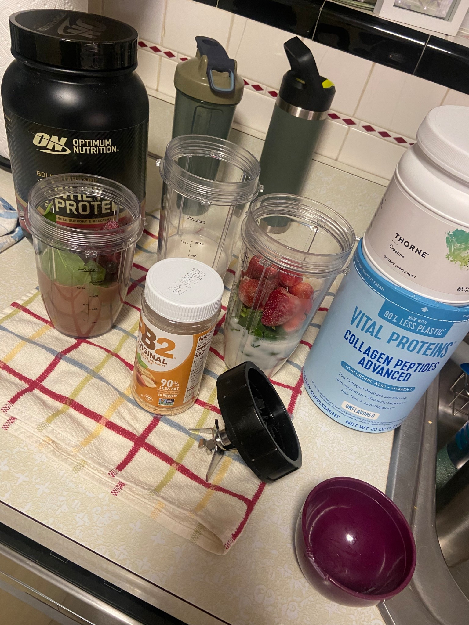 My husband and I make smoothies during the week for breakfast - they’re easy to make and also check for calories, and are filling until lunch/mid-morning snack.  


#smoothie #breakfast #LTKmomlife #LTKmorningroutine #LTKselfcare #LTKfoodie #LTKU #LTKOver40 

#LTKdayinmylife #LTKgrwm #LTKfitnessgoals