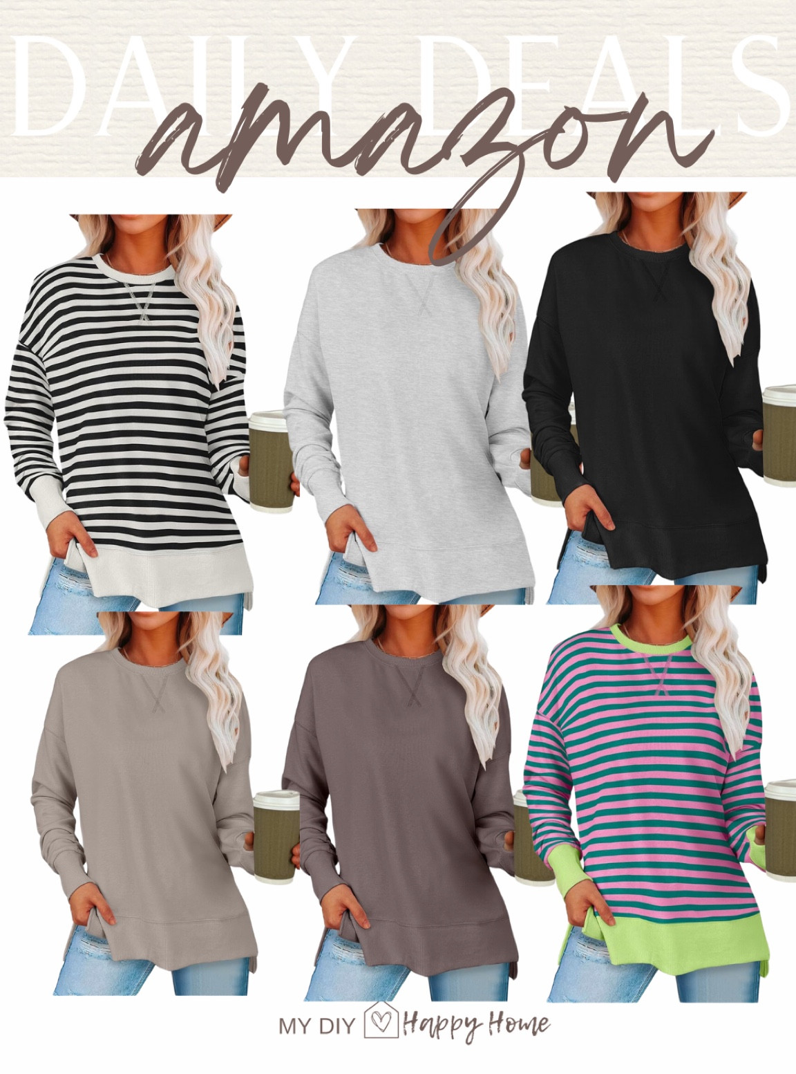 This split side sweatshirt is on deal today!!!
Multiple color options 
Sizes: SM-XL

I just ordered it in a couple of colors 

#LTKSeasonal #LTKMidsize #LTKSaleAlert