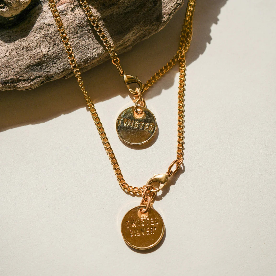 Fit chain luxe necklace | Twisted Silver