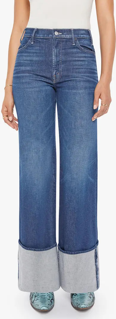 Lil' Hustler Roller Sneak Cuff Wide Leg Jeans | Nordstrom