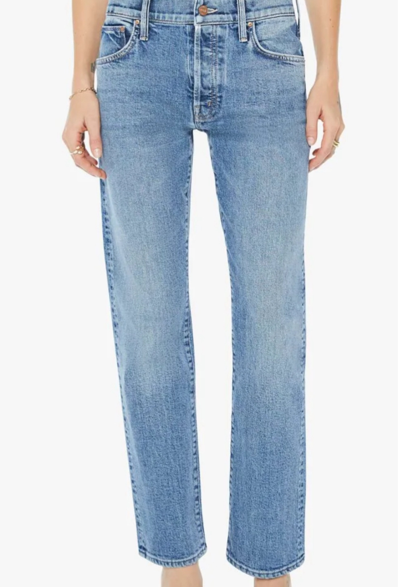 The perfect straight leg denim with a mid rise, low stretch, button fly, perfect classic denim color, and hits at the ankle. My favorite are the Agolde 90’s Mid Rise Straight in Force. So comfy and the best denim!! So much cuter in person than the image. I also love the Ren for a wider crop!

#LTKStyleTip #LTKOver40 #LTKTravel