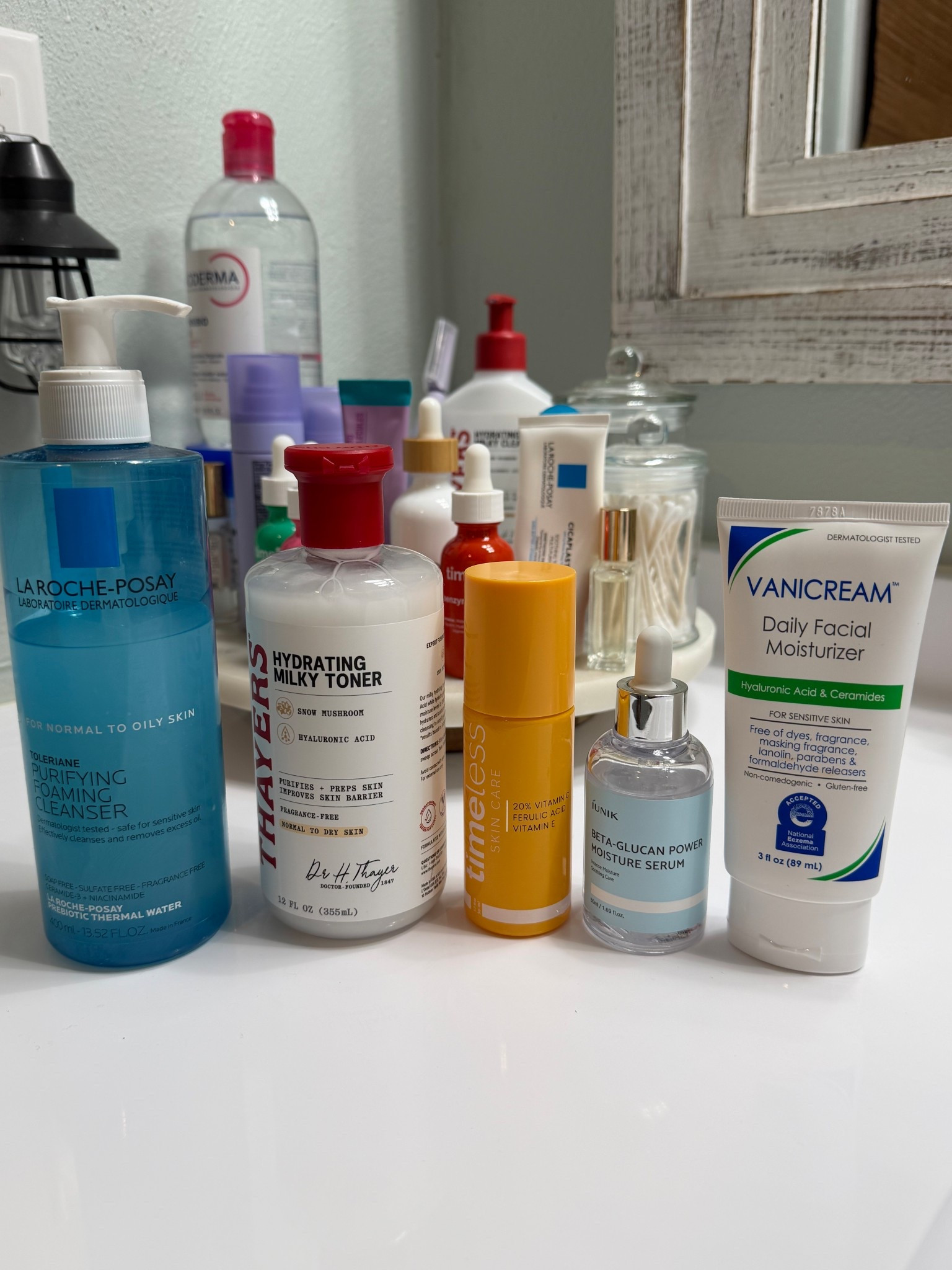 My skin has been loving my routine. Also linked my glowy setting spray spf and my tinted moisturizer that in use dailyy

#LTKselfcare #LTKmorningroutine #LTKBeauty