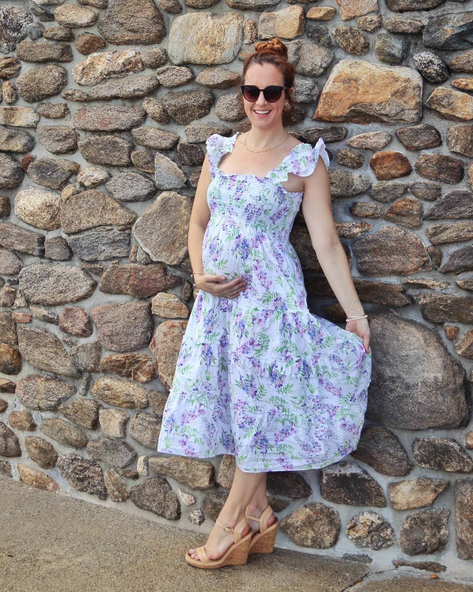 Our next adventure is loading … Lily will be a big sister in January! #babyonboard #twoundertwo