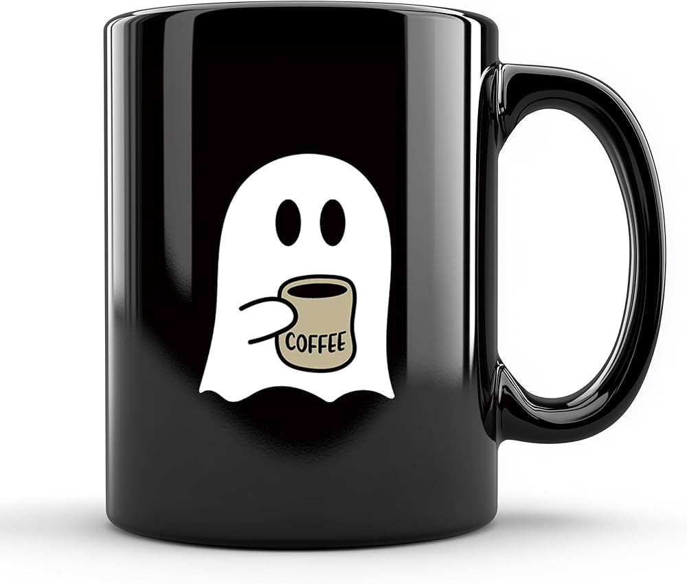 Ghost Mug, Funny Ghost Ceramic Mugs, Coffee Gifts for Lovers Caffeine Enthusiast, Funny Coffee Gi... | Amazon (US)