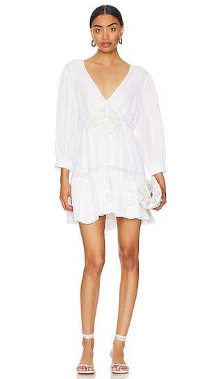 Hudson Mini Dress in Ivory | Revolve Clothing (Global)