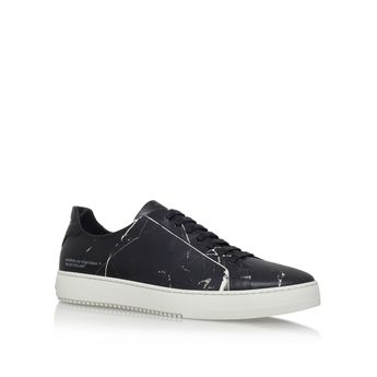 BLACK MARBLE SNEAKER | Kurt Geiger (US)