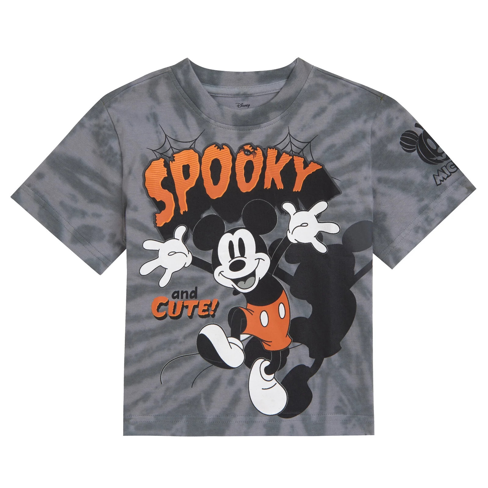 Disney Mickey Mouse Halloween Matching Family T-Shirt Tie Dye Toddler to Big Kid | Walmart (US)
