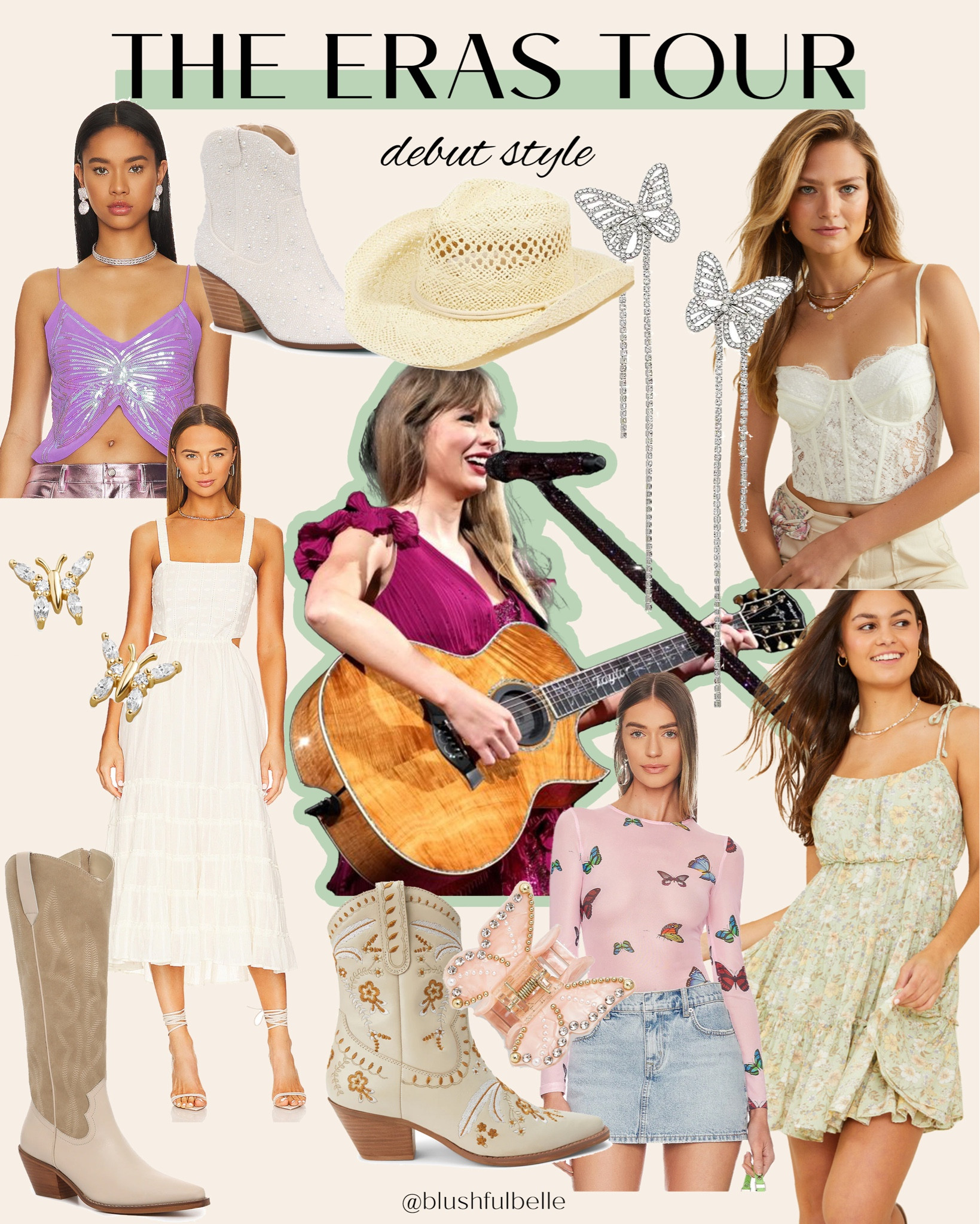Our song is the slammin screen door 💚 I will always love Taylor’s debut album! I have so many fun memories dancing around my bedroom listening to these songs. 

The Eras Tour Outfits, Taylor Swift concert outfit, country concert outfit, Eras tour

#LTKstyletip #LTKshoecrush #LTKFind
