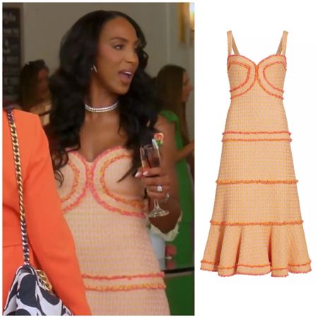 Annemarie Wiley’s Orange Dress