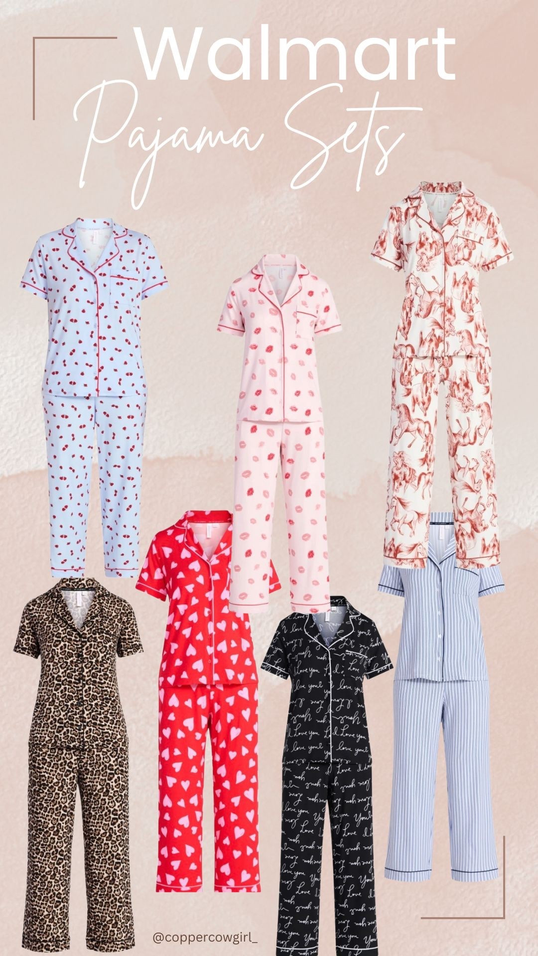 New Walmart Pajama Sets!

#LTKGiftGuide #LTKU #LTKFindsUnder50