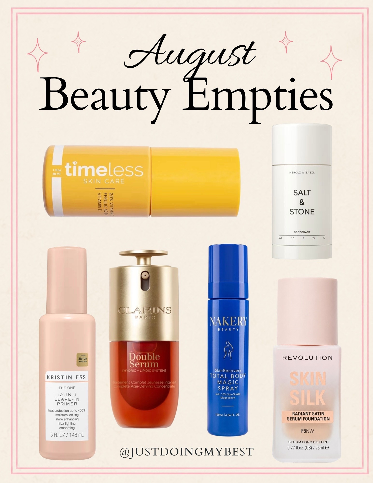 August Mature Beauty Empties.   These are all so good.   Definitely would repurchase.

#LTKOver40 #LTKBeauty