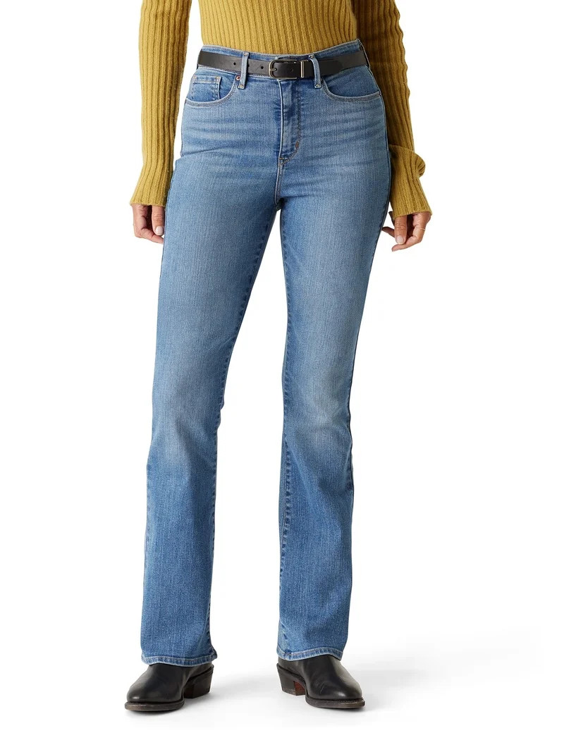 Levi Strauss Signature Women's and Women's Plus High Rise Bootcut Jeans, Sizes 2-20 | Walmart (US)