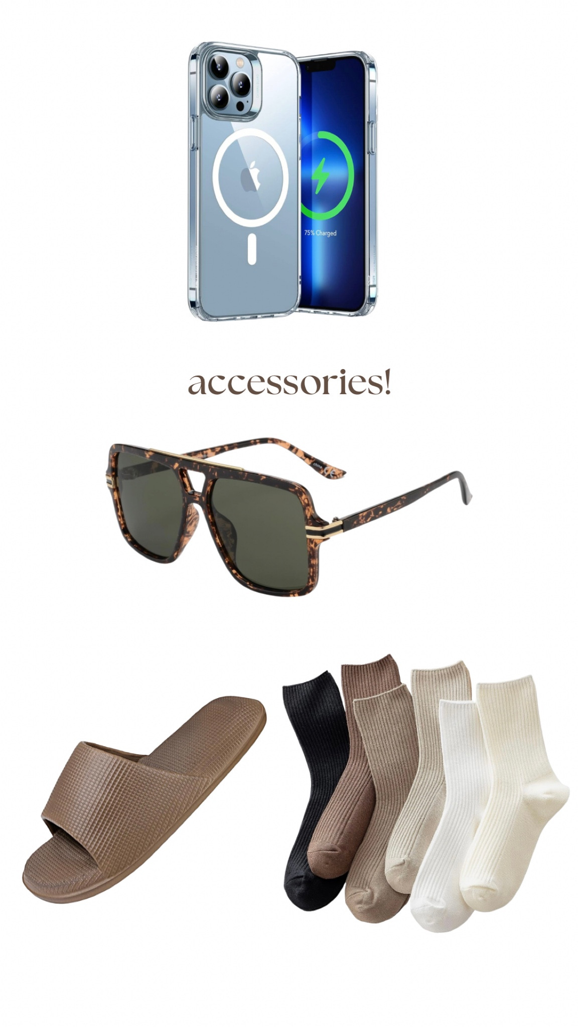 Accessories!!! 🕶️📱👟🧦

#LTKFindsUnder50 #LTKSummerSales #LTKSaleAlert