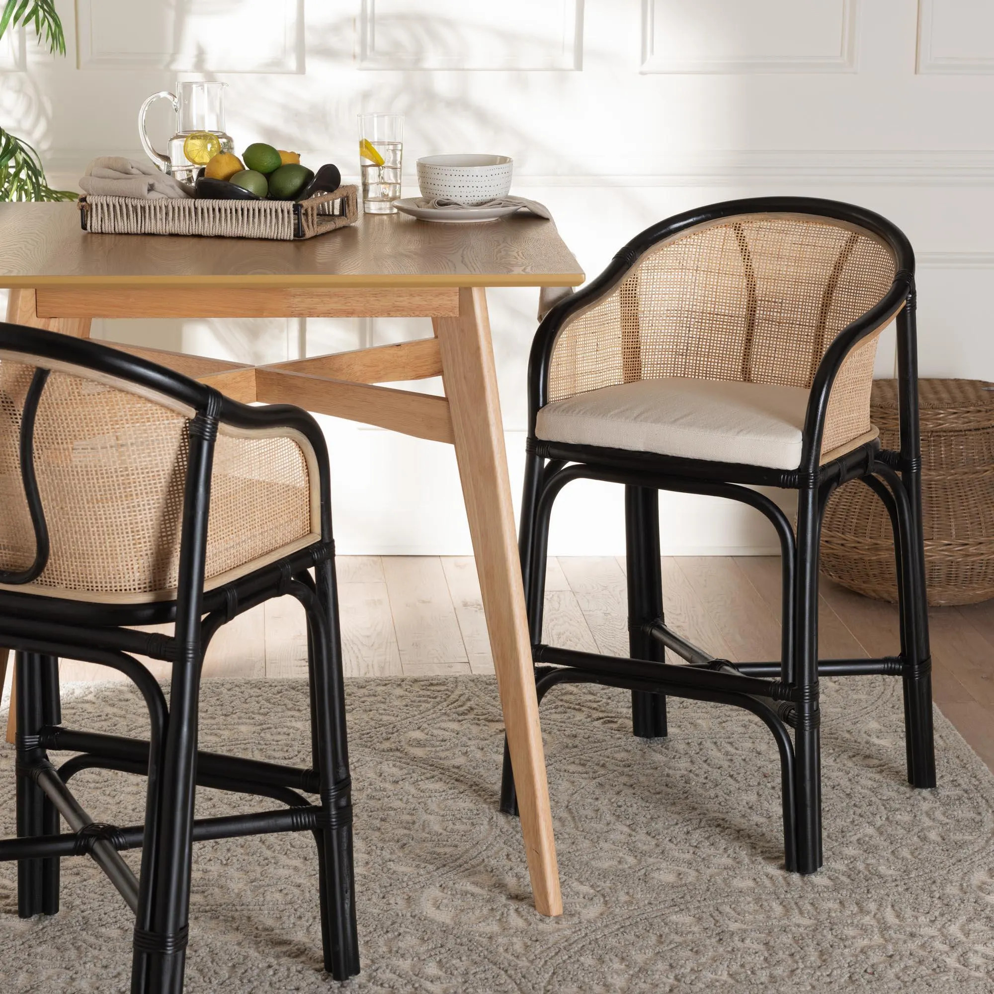 Bali & Pari Miranda Counter Height Bar Stool | Ashley