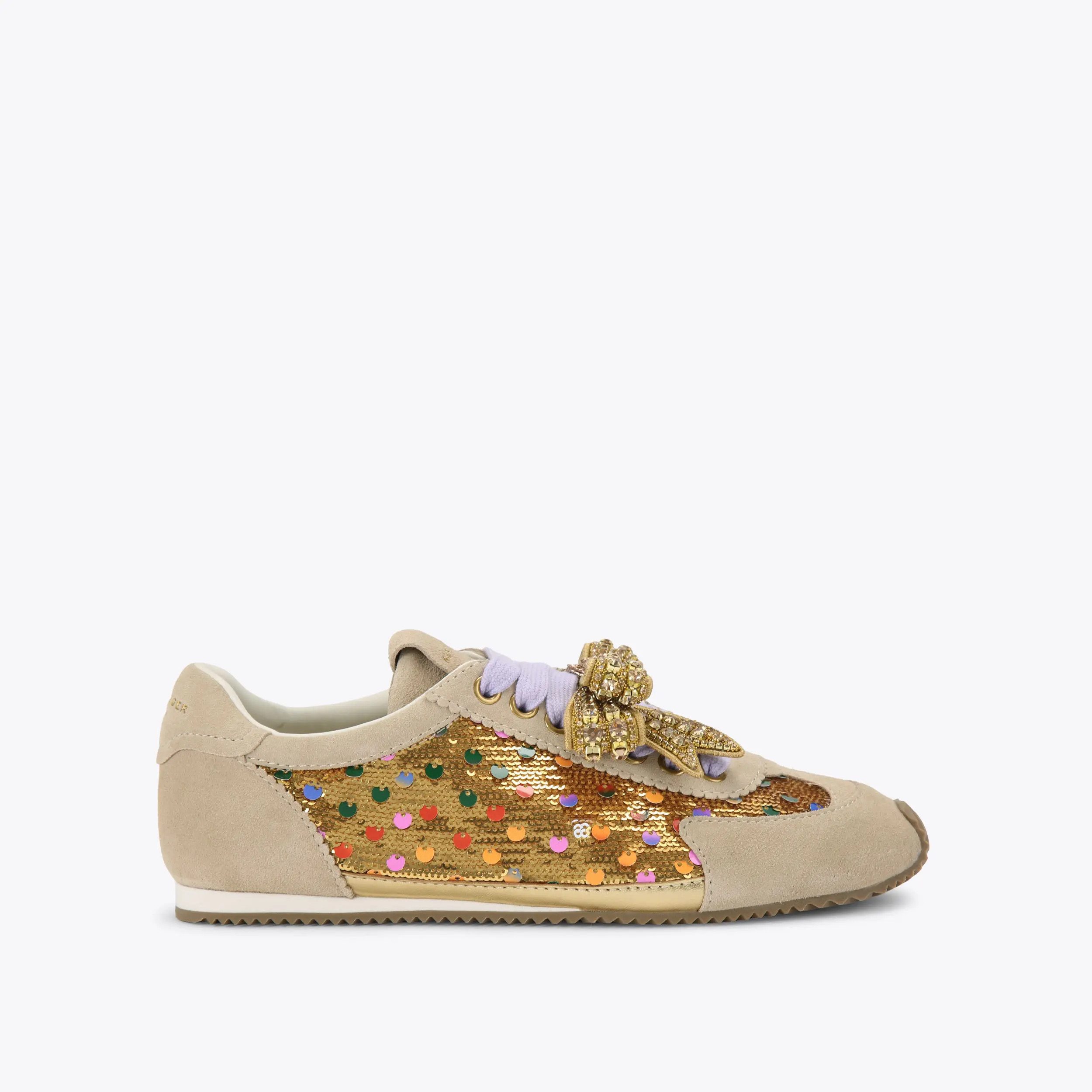 Kurt Geiger Londonislington bow sneaker$218 | Kurt Geiger US