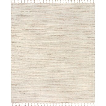 allen + roth Selena 8 x 10 Natural Linen Indoor Area Rug | Lowe's