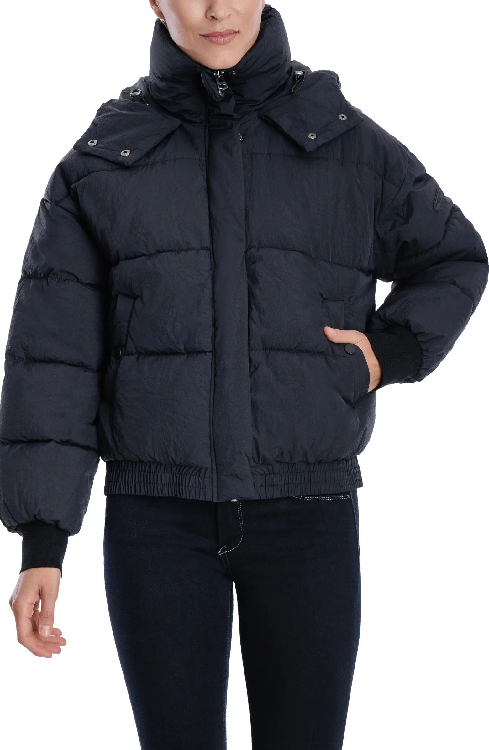 Short Hooded Puffer Jacket | Nordstrom Rack