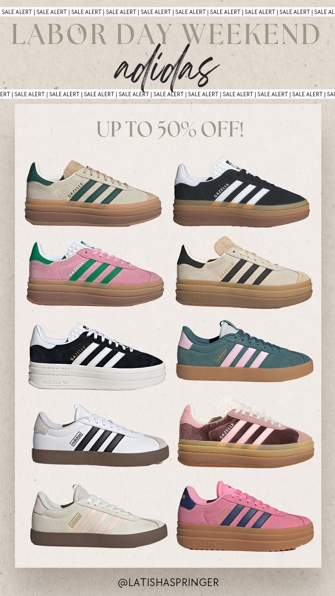 20-50% off trendy adidas styles this weekend!!!

#adidas

Adidas sale. LDW deal. LDW adidas sale. Trendy fall sneakers  

#LTKSeasonal #LTKSaleAlert #LTKShoeCrush