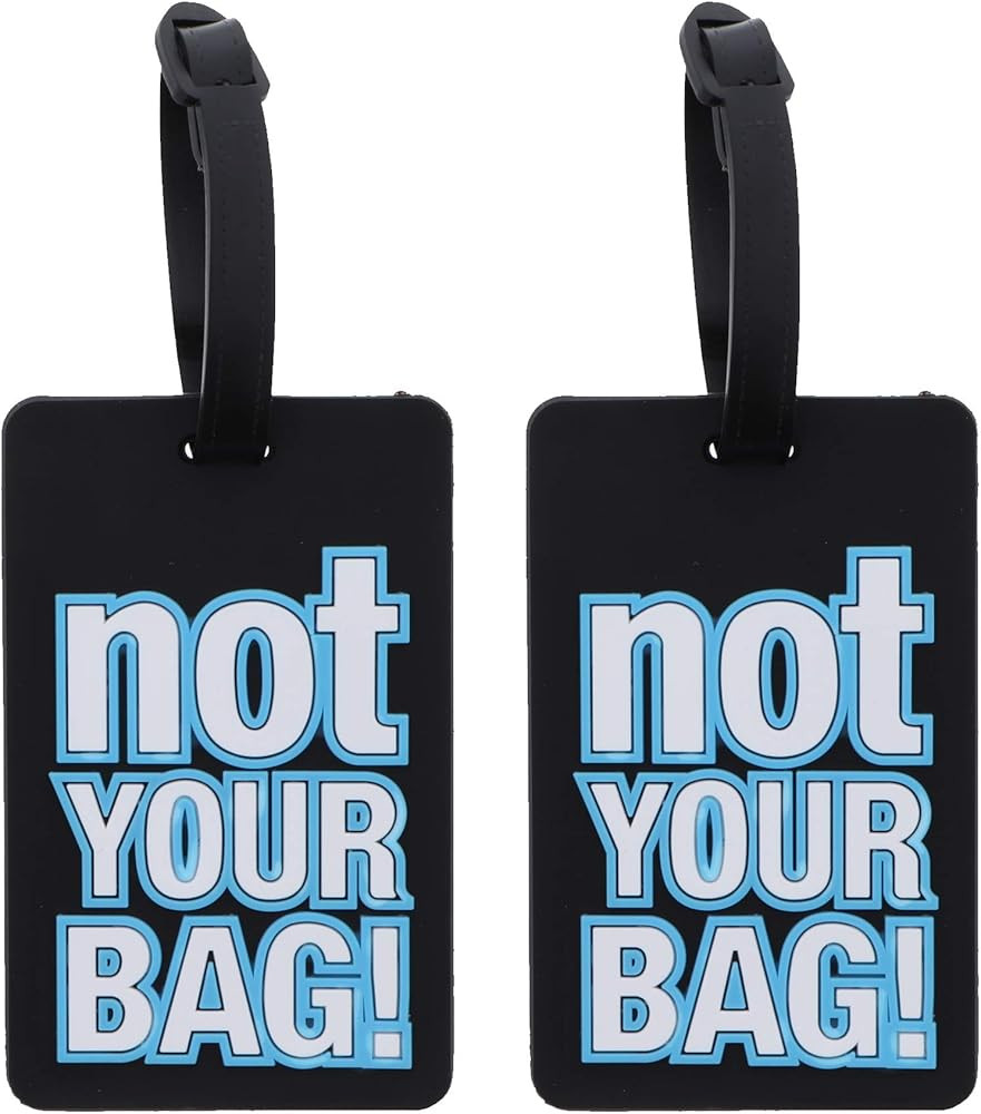 NOT YOUR BAG! Luggage Tags | Amazon (US)