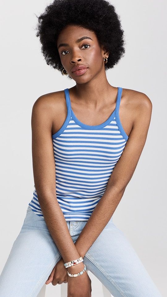 Brightside '90s Tank in Stripe | Shopbop