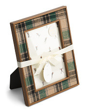5x7 Flannel Plaid Tabletop Picture Frame | Mother's Day Gifts | Marshalls | Marshalls