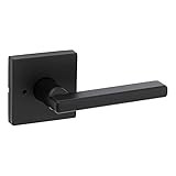 Kwikset Halifax Privacy Door Lever for Bedroom and Bathroom Doors in Satin Nickel | Amazon (US)