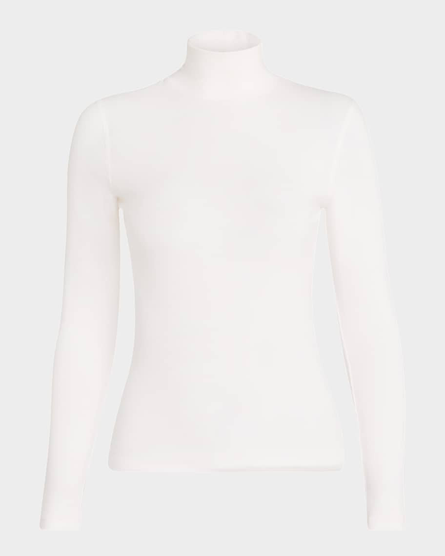 Ribbed Turtleneck Top | Neiman Marcus