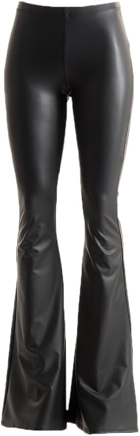 FASHIONOMICS Women's Fashion Boho Printed Bell Bottom Stretchy Long Lounge Yoga Pants | Amazon (US)