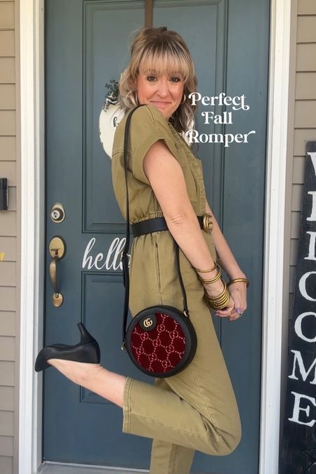 #ad The perfect transitional romper for fall from @thehauteandhoney! You will be covered day and night! #thehauteandhoney

#LTKfindsunder100 #LTKSeasonal