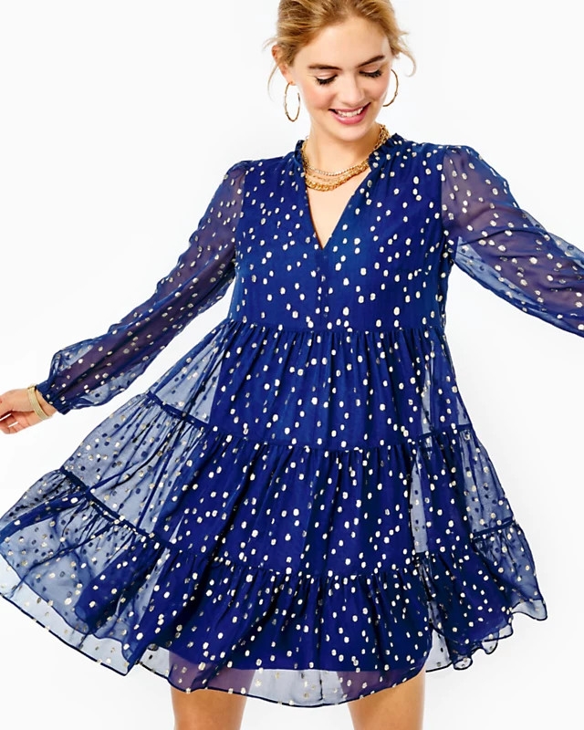 Sarita Silk Swing Dress | Lilly Pulitzer