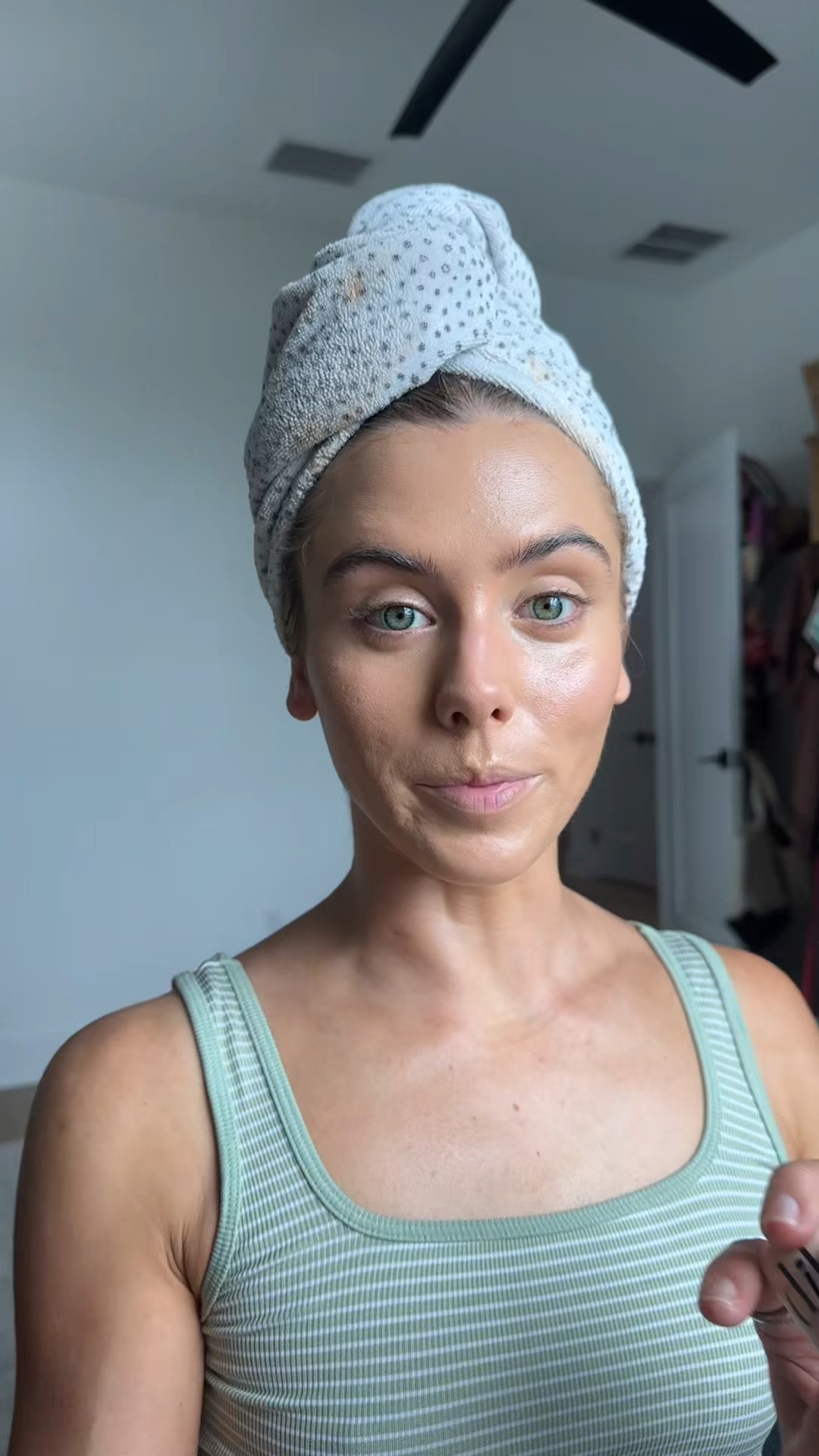 Full Makeup GRWM! For reference I have dry, sensitive, and acne prone skin and the goal with my makeup is always a skin-like glowy finish. Starting off with the skin base, it's the Dibs Beauty Lovebeam Perfector shade 2 with my Haus Labs shade 200 Foundation layered overtop. All cream products first so the Dibs Beauty Desert Island Duo shade 4 for both cream bronzer and blush with a touch of Dibs Beauty Cheek Stain shade summer girl because there is no such thing as too much blush. My concealer is also Haus Labs shade 01 fair neutral to brighten the under eyes and set down with the Huda Beauty Cherry Peach Loose Setting Powder. My brows just need a clear brow gel. I use the Patrick Ta Beauty one. Going into powders of course my favorite bronzer is the Dibs Beauty Baked Bronzer shade caramel cappuccino and Dibs Beauty Baked Powder Blush shade spice gal. The prettiest cream eyeshadow from DECORTE in Burgundy Gleam but I also start with a base eyeshadow of my powder bronzer and blush layered. The Mascara I went with today is Dibs Beauty. I swear by the three steps setting spray sandwich so layer one is Saie Cityset Setting Spray before lashes and lips, after lashes and lips, and the final is the L'oreal Paris Infallible Setting Spray to make it all waterproof. Lip combo is Makeup Forever anywhere caffeine lip liner topped off with Lawless Beauty Plumping Lip Gloss in Skinnydip. @Sephora @kohls @ulta @Saie @DIBS Beauty @Decorte 

#LTKgrwm #LTKselfcare #LTKBeauty