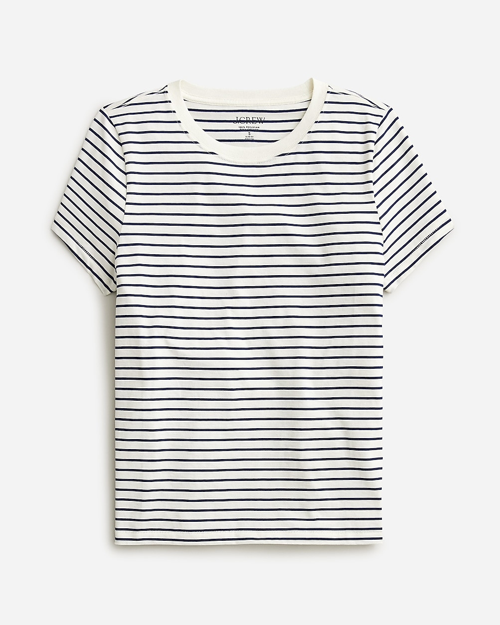 Pima cotton slim-fit T-shirt in stripe | J. Crew US