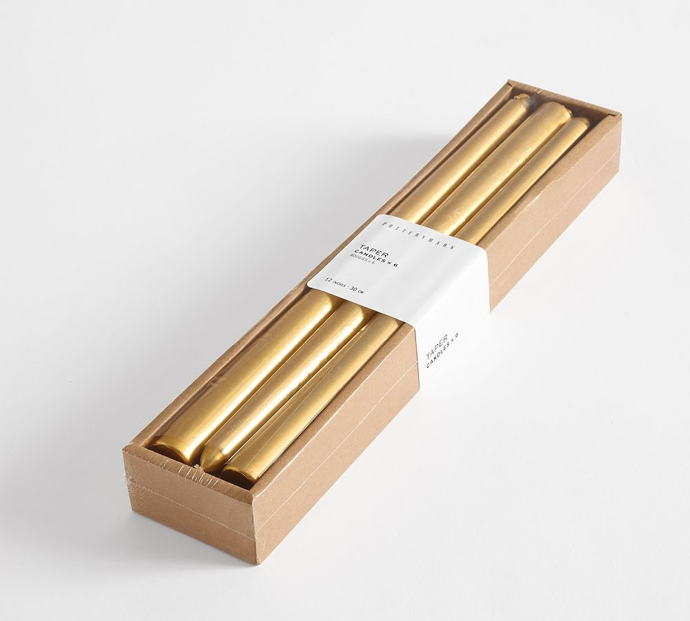 Taper Candles - Set of 6 | Pottery Barn (US)