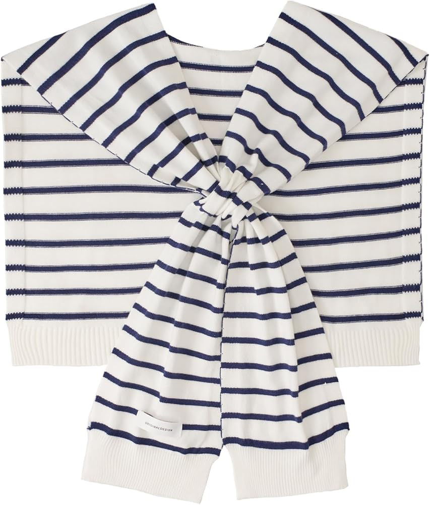 Women's Sweater Shawl Wraps Sleeves Knitted Collar Sweater Scarf Top Casual Lightweight Shoulder ... | Amazon (US)