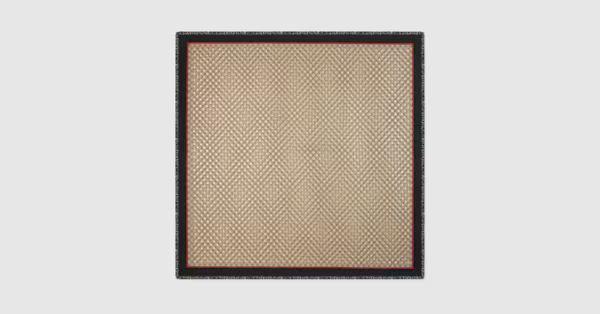 Modal silk shawl with GG bees motif | Gucci (US)