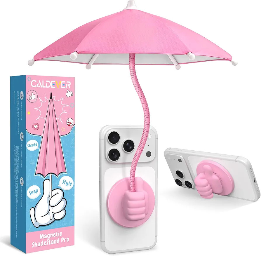Phone Umbrella for Sun Shade Magnetic: Universal Thumbs Up Cell Phone Umbrella for iPhone Sunshad... | Amazon (US)