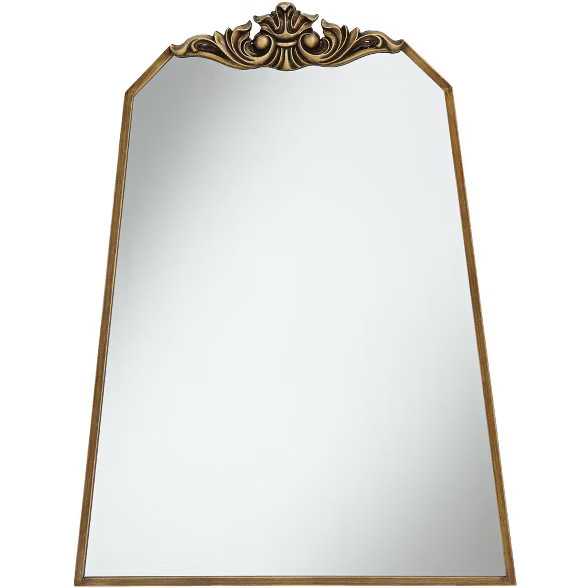Noble Park Morrey 25 3/4" x 34 1/4" Crown Top Angled Wall Mirror | Target