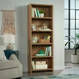 Mainstays Westley 5 Shelf Bookcase, Walnut Finish | Walmart (US)