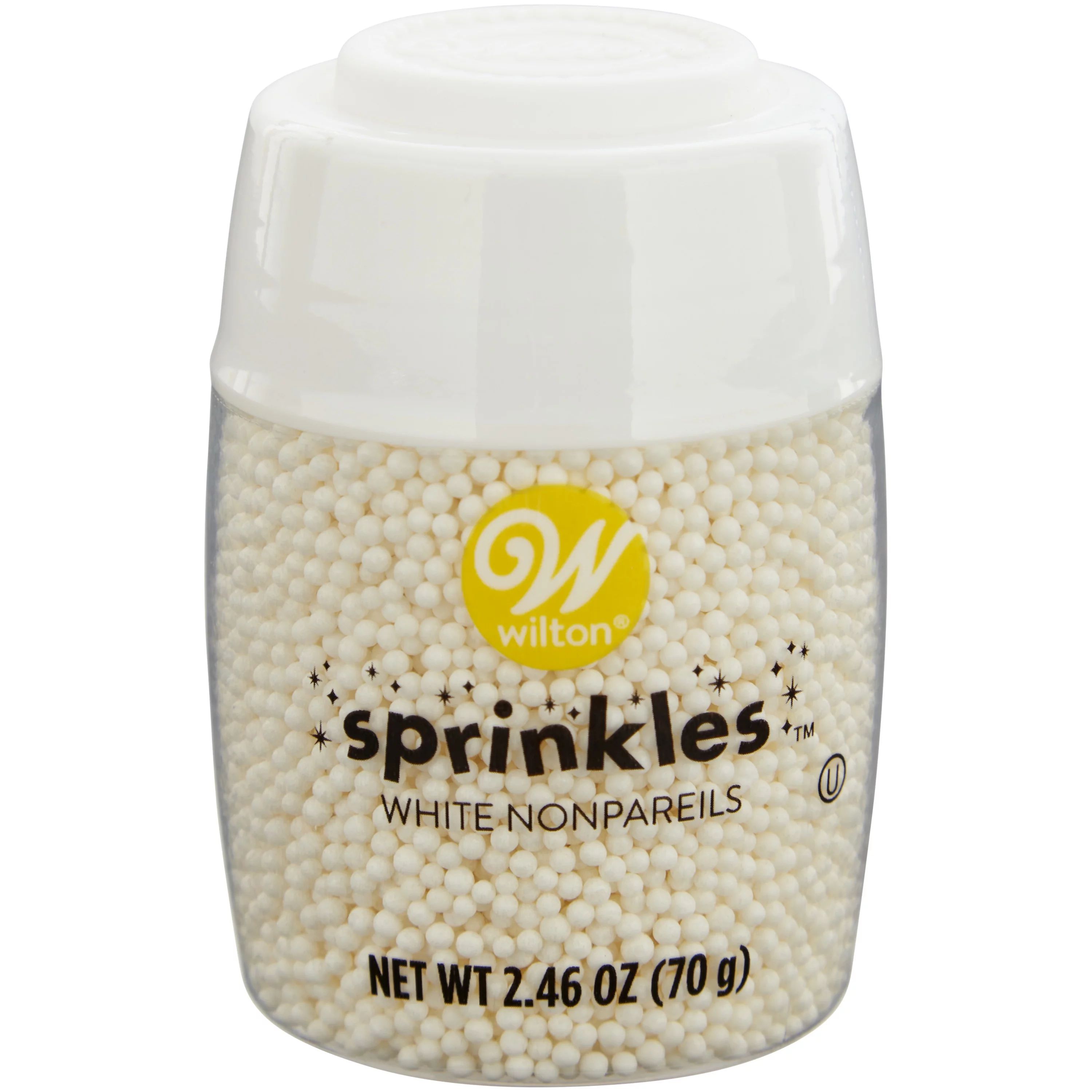 Wilton White Nonpareils Sprinkles, 2.46 oz. - Walmart.com | Walmart (US)