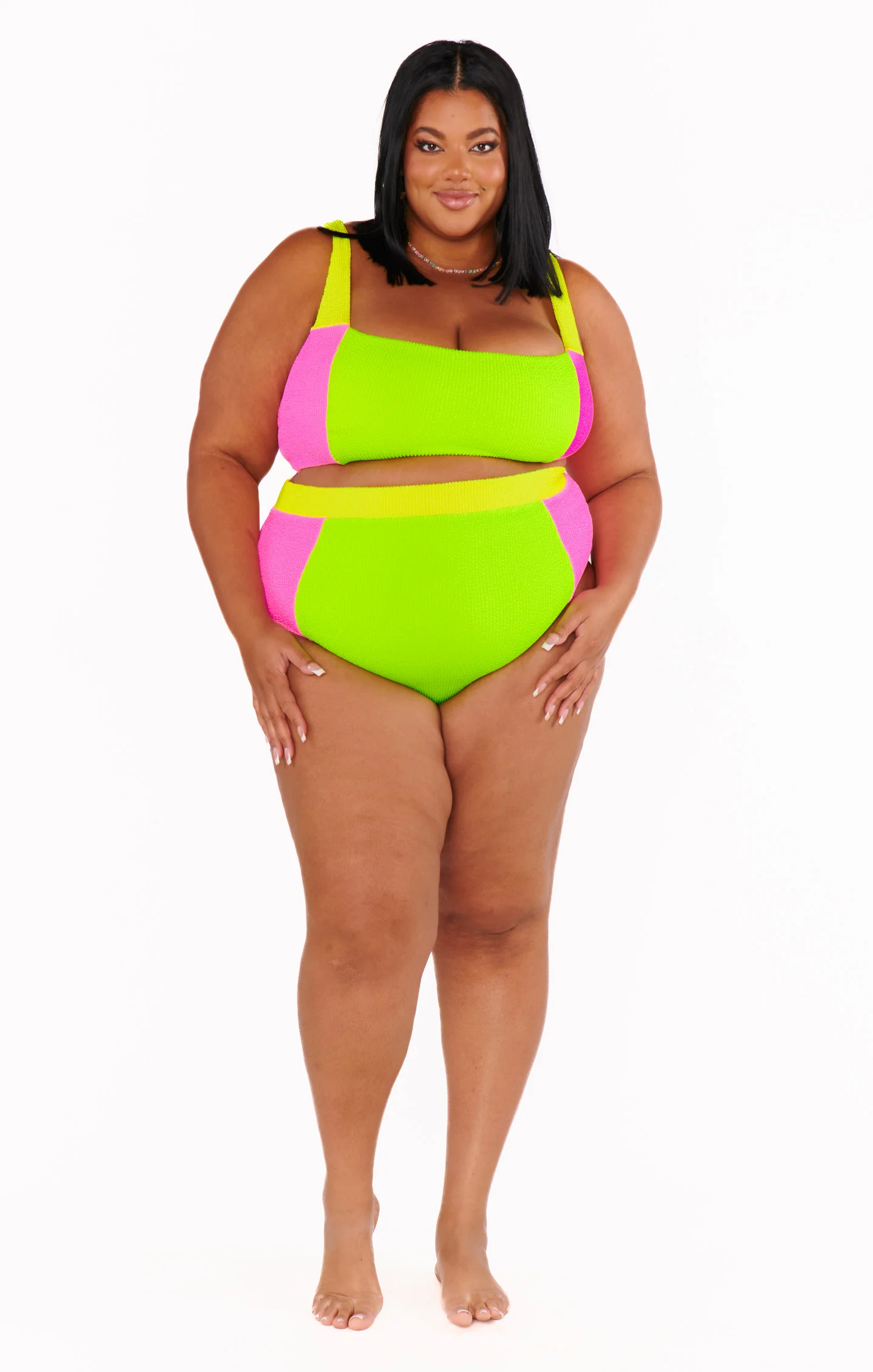 Sail Bottom ~ 80s Party Colorblock Scrunch | Show Me Your Mumu