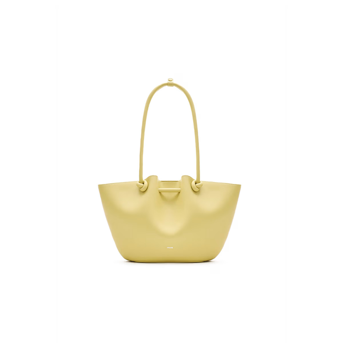 Chelsea Yellow Leather Tote Bag | Wolf & Badger