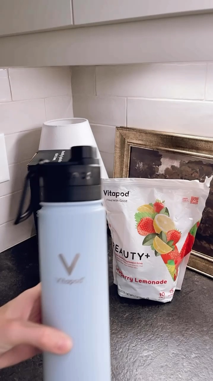 Beauty in a bottle? YES, please 👏🏻 I’m always looking for a way to better my skin, aging is upon me & this @vitapodworld Beauty+ Pod helps fight against it! Truly, this strawberry lemonade flavor is so so good but they have so many to choose from 😀 

#LTKBeauty #LTKSaleAlert #LTKFindsUnder100