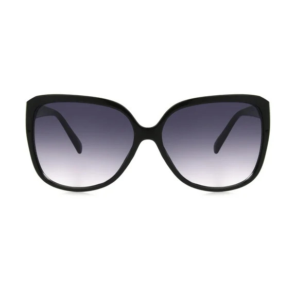 Sunsentials by Foster Grant Women's Black Butterfly Sunglasses | Walmart (US)