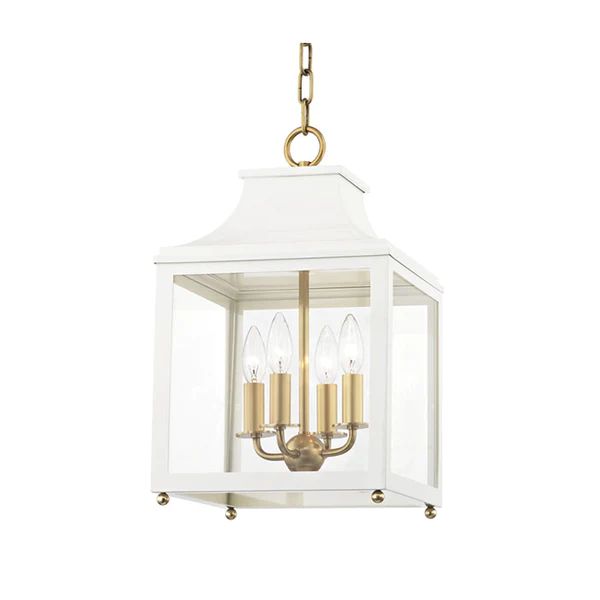 Jennings Small Lantern in Aged Brass | Caitlin Wilson Design