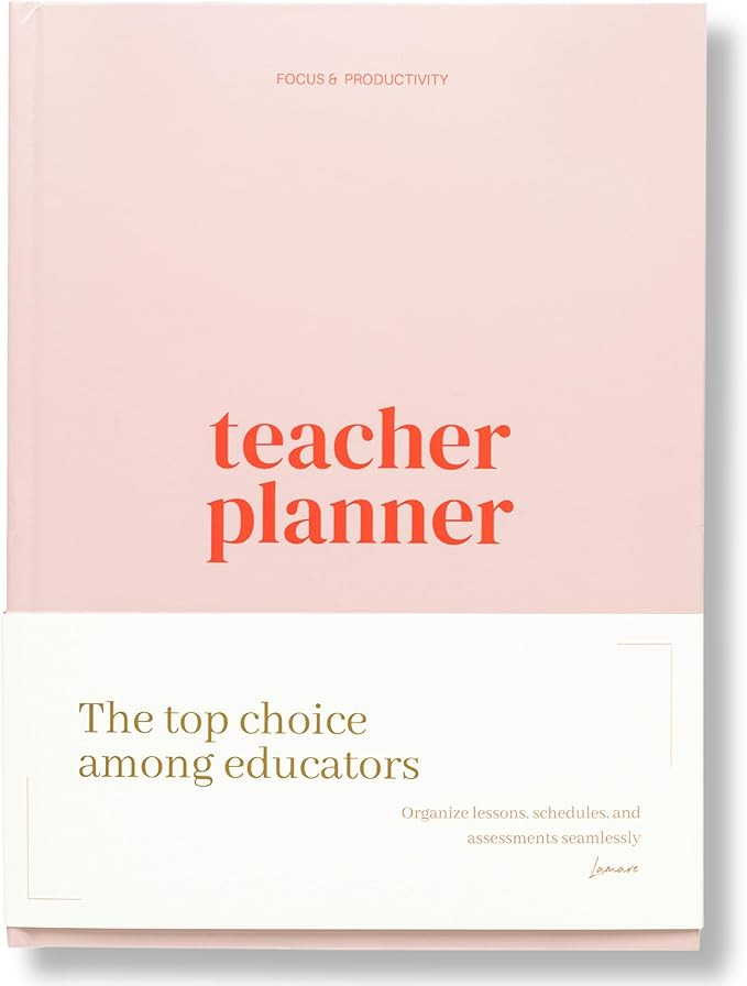 Lamare Teacher Planner 2024-2025 Academic Year - 218 Pages, Undated Lesson Plan Book for Teachers... | Amazon (US)
